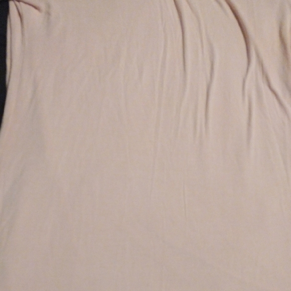 Pomelo Light Pink Blouse with Crochet Flare Sleeves - Picture 4 of 5